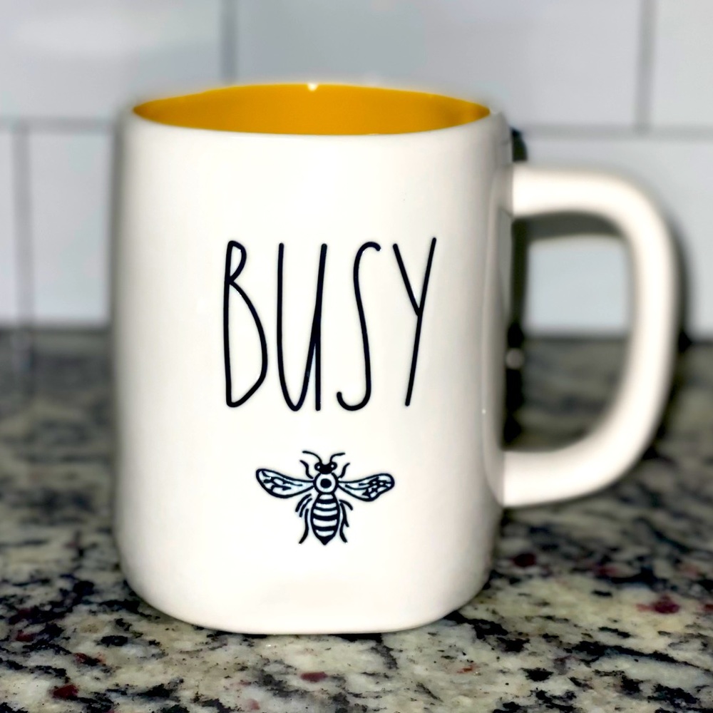 Rae Dunn “BUSY BEE” Mug